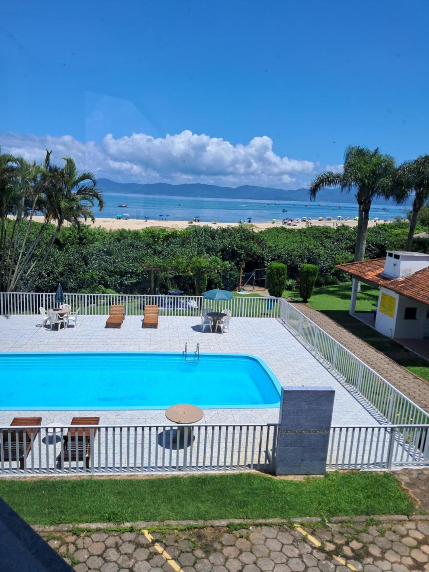 Apartamento De 1 Dormitorio Com Vista Para Piscina E Praia Florianopolis Exterior foto